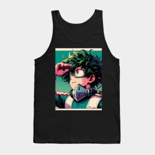 Anime Wonderland: Whimsical Art Prints Featuring Manga-Inspired Designs for Otaku Bliss! Tank Top